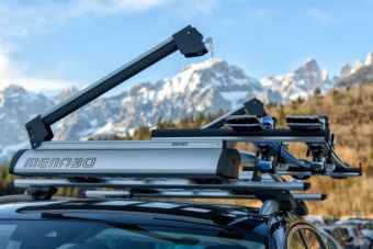  Крепление лыж на багажник Menabo YELO (6 пар лыж или 4 сноуборда) с замком