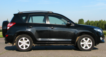 Рейлинги APS Toyota RAV4 (2005-2014) черный