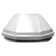 Автомобильный бокс Сатурн 700 серый матовый 229x95x45 см открытие двухсторонне