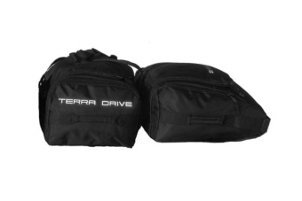 Дорожная сумка в автобокс Terra Drive (основная) чёрная
