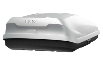 Автомобильный бокс LUX IRBIS 175 белый глянцевый 450L с двустор. откр. (1750х850х400)