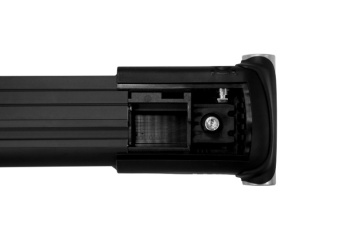Багажная система LUX ХАНТЕР L46-B черная для автомобилей с рейлингами