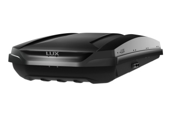 Автомобильный бокс LUX MAJOR черный глянцевый 460L с двустор. откр. (2170х860х320)