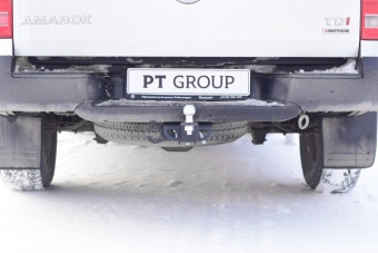 Фаркоп PT Groop ТСУ /съемный квадрат/ Volkswagen Amarok 2010-