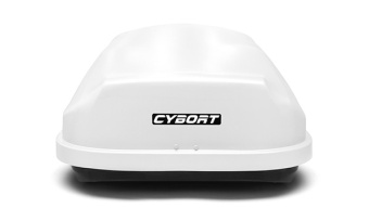 Автомобильный бокс CYBORT CarGO, 216x85x46 см, белый матовый, 580 л