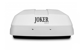 Автомобильный бокс ED Джокер 530, 180x86x43 см, белый,тиснение «шагрень», 530 л